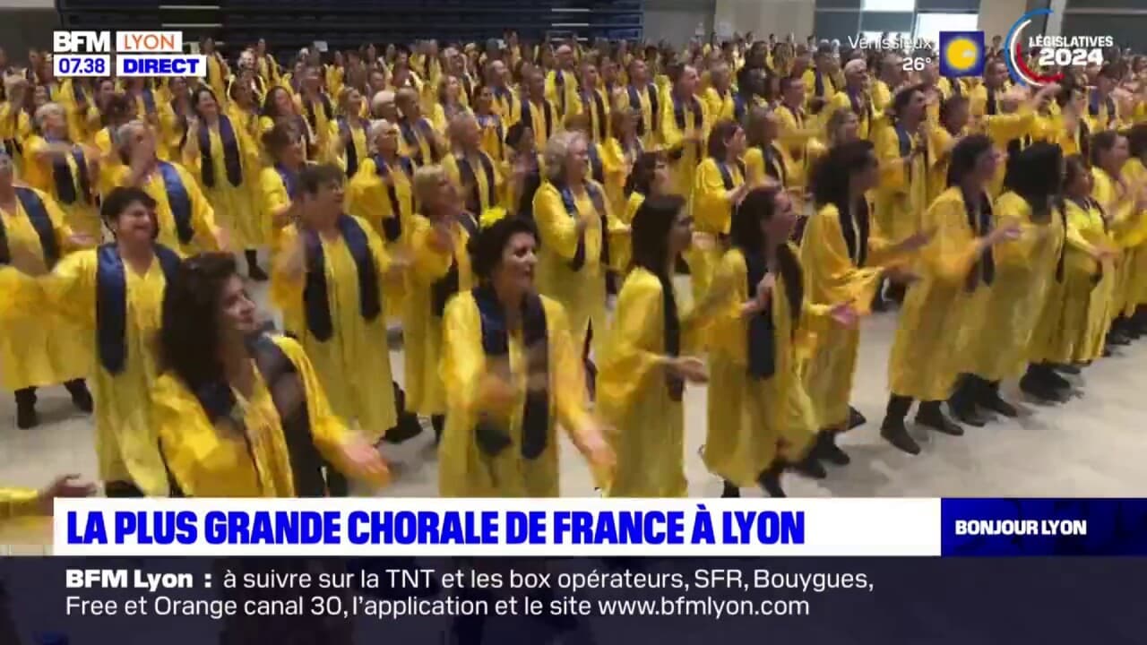 La plus grande chorale de France à Lyon