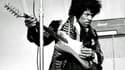 Jimi Hendrix sur scène à Stockholm, en 1967. 