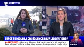 Le blocage de dépôts pétroliers aura-t-il des conséquences sur les stations? BFMTV répond à vos questions