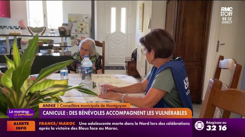 Canicule : Des bénévoles accompagnent les vulnérables