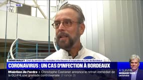 Coronavirus: le patient hospitalisé à Bordeaux souffre toujours de "fièvre et de "toux", mais son état est stable