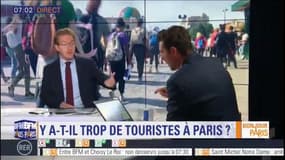Trop de touristes à Paris? "Il faut beaucoup mieux les accueillir", juge Alexandre Vesperini
