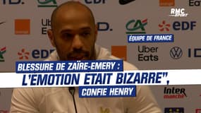 Équipe de France : "L'émotion était un peu bizarre", Henry revient sur la blessure de Zaïre-Emery