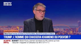 Révolte en Iran: pour Olivier Faure (PS), une intervention extérieure, "ça ne fonctionne jamais"