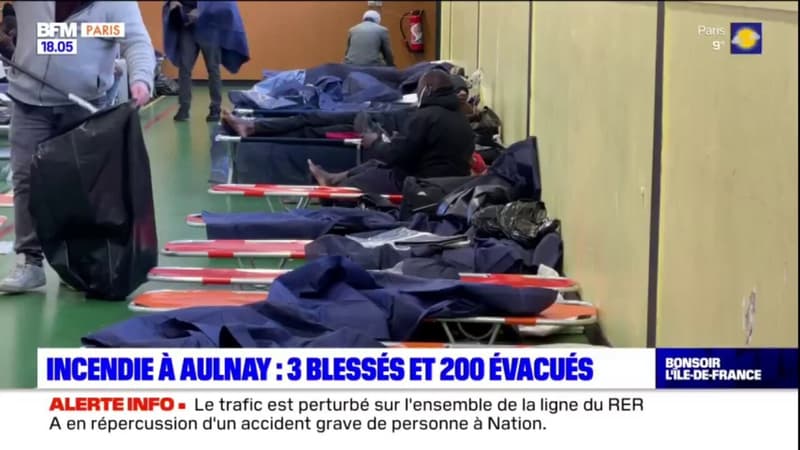 Aulnay-sous-Bois: des résidents relogés après un incendie dans un foyer