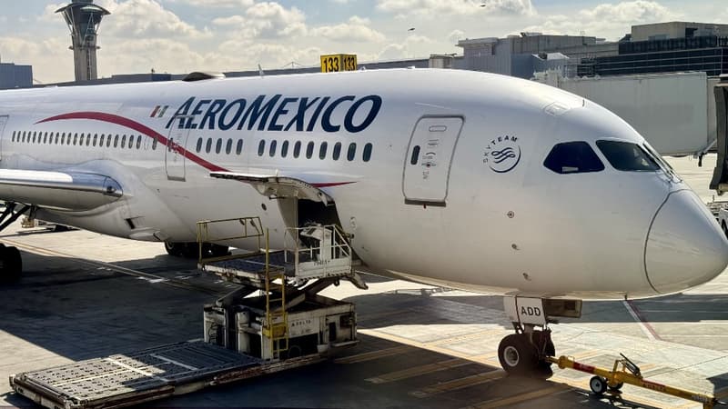 Un appareil de la compagnie Aeroméxico, image d'illustration 