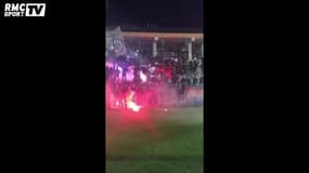 L’incroyable fête entre les joueurs et les supporters de la Lazio en pleine nuit 