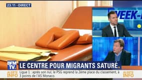 Migrants: le centre d'accueil parisien débordé