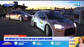 Ce matin, on a rendez-vous à Sainte-Maxime pour le départ du 71e Rallye du Var 
