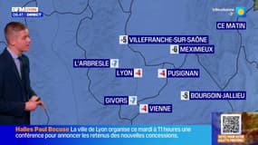 Météo Rhône: un beau ciel bleu ce mardi, jusqu'à 2°C à Lyon