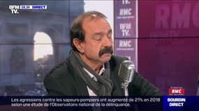 Philippe Martinez face à Jean-Jacques Bourdin à 8H30 sur RMC et BFMTV