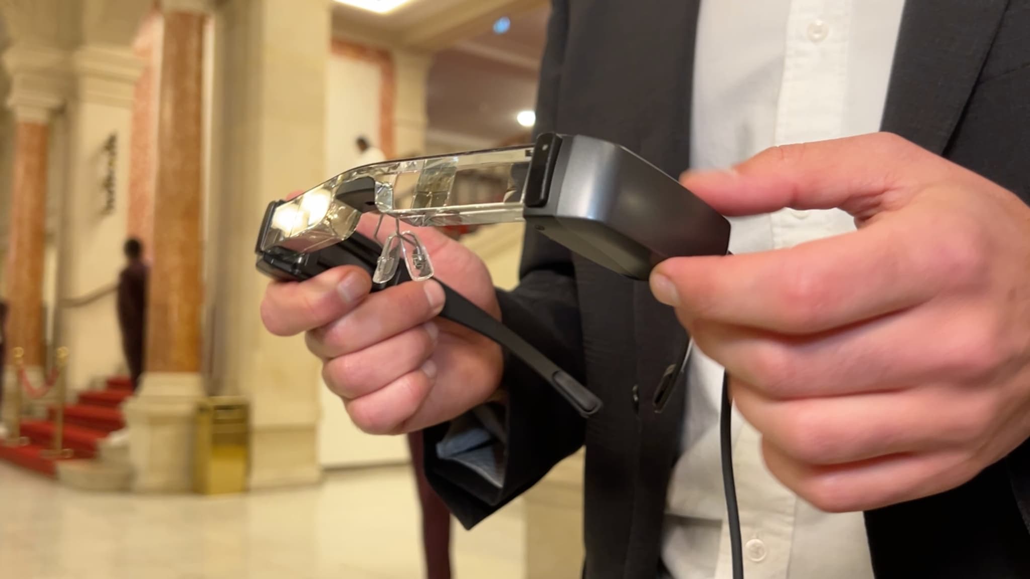 Les lunettes connectées Epson Moverio