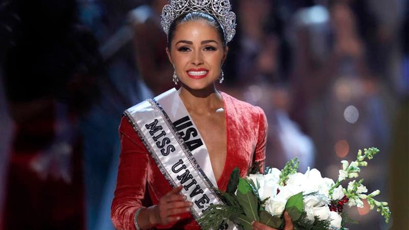 Âgée de 20 ans, Olivia Culpo, Miss USA originaire de l'Etat de Rhode Island dans le nord-est des Etats-Unis, a été sacrée Miss Univers, mercredi à Las Vegas. Elle est la huitième Américaine élue plus belle femme du monde depuis la création de ce concours