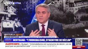 Xavier Bertrand (LR): "Les partis qui hésitent (à voter la censure), qu'ils écoutent les Français"