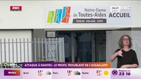 Attaque au couteau à Nantes: le profil troublant de l'assaillant 