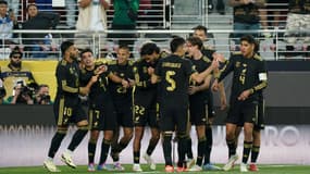 Le Mexique célèbre sa victoire en finale de la Gold Cup face aux Etats-Unis (2-1), le 6 juillet 2025