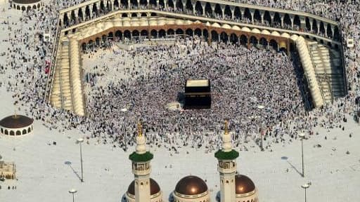 La mosquée de La Mecque en Arabie Saoudite, le 17 novembre 2010