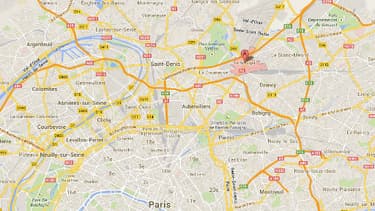 La ville du Bourget au nord-est de Paris, en Seine-Saint-Denis.