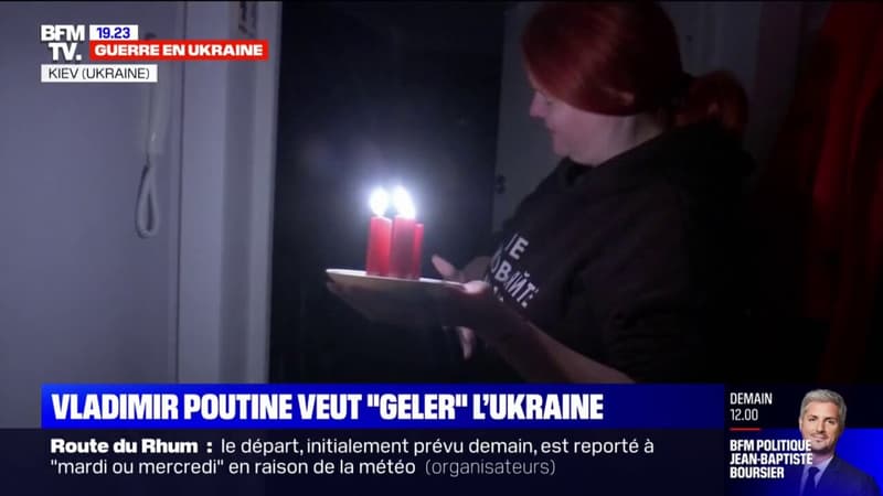 Guerre en Ukraine: face aux coupures d'électricités, les Ukrainiens s'adaptent