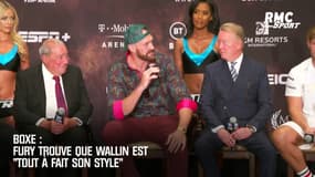 Boxe : Fury trouve que Wallin est « tout à fait son style »