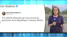 La journaliste Anne-Saurat Dubois annonce sur Twitter qu'elle porte plainte contre Eric Monier.