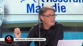 #ArrêtsMaladie - @AlainMarschall à @Dr_Moji : "Dans les yeux, as-tu déjà prescrit un faux arrêt-maladie ?" #GGRMC
