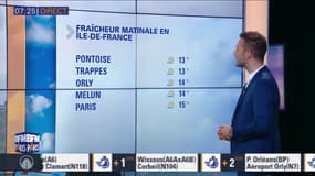 Météo Paris Île-de-France du 24 août: Baisse progressive des températures dans les prochaines heures