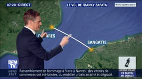Côté météo, les conditions sont idéales pour Franky Zapata, qui va tenter de traverser la Manche sur son Flyboard ce dimanche