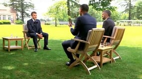 Emmanuel Macron sur BFM TV