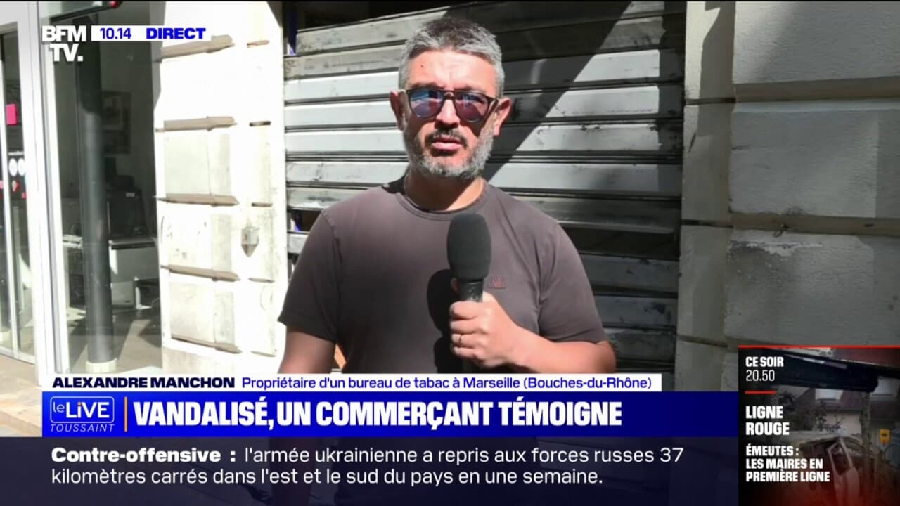 "Tout est détruit" vandalisé par des émeutiers, ce propriétaire d'un