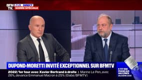 Éric Dupond-Moretti: "Il y a une difficulté de prise en charge des psychopathes" en prison