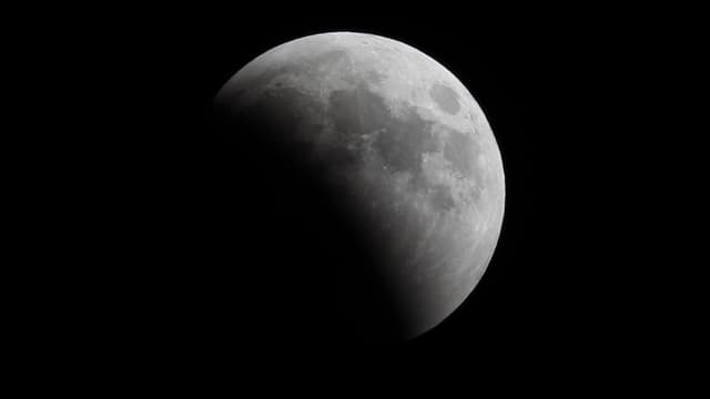 Une photo de la lune en juillet 2017.