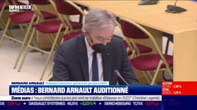 Bernard Arnault a été auditionné dans le cadre d’une enquête sur la concentration des médias