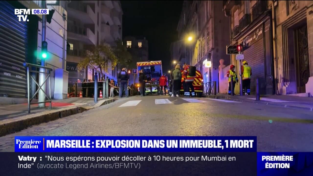 Explosion à Marseille l'origine de la déflagration toujours inconnue