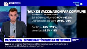 Vaccination : des disparités fortes dans la métropole 