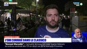 L'OM a été corrigé dans le classico face au PSG, les supporters dépités