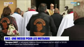 Riez : une messe pour les motards 