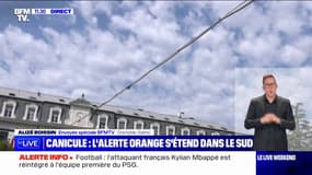 À Grenoble, des brumisateurs installés dans la rue face aux fortes chaleurs