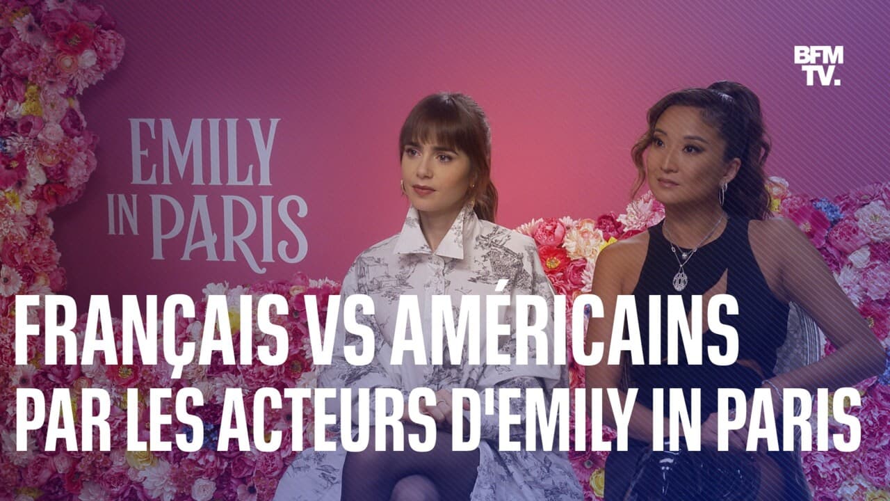 Emily in Paris la différence entre Américains et Français, par les acteurs de la saison 3