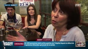 "On a envie de danser, on a envie de sauter": Dany, cliente d'un bar, heureuse de la réouverture