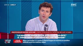 "Fêter Noël ? Je crois que cette année, c'est plié", craint l'infectiologue Xavier Lescure sur RMC