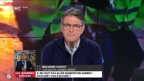 #Giletsjaunes - "L'État savait que des casseurs viendraient ! Pourquoi ne pas les avoir arrêtés avant ?" @BenjaminCauchy #GGRMC