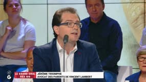 "La première fois que je me suis levé pour Vincent Lambert, j'ai eu le sentiment de me lever pour un condamné un mort !"