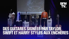 Des guitares signées par Taylor Swift et Harry Styles mises aux enchères lors des Grammy Awards ce dimanche 