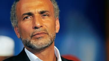 Le théologien musulman suisse controversé Tariq Ramadan à Abidjan, le 6 septembre 2011