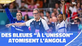 JO 2024 / Handball (F) : Des Bleues "à l'unisson" atomisent l'Angola et s'assurent la 1e place du groupe