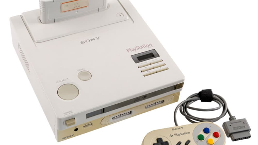 Prototype de la Nintendo PlayStation Prototype de la Nintendo PlayStation