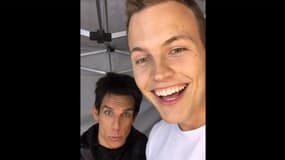 Jérôme Jarre tente d'apprendre la langue de Molière à Derek Zoolander, alias Ben Stiller