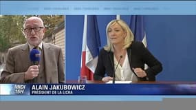 Jakubowicz: Marine Le Pen "remplace" les propos sur les juifs de son père par des propos sur l'islam