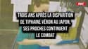 Disparition de Tiphaine Véron au Japon: 3 ans après, sa famille poursuit l'enquête